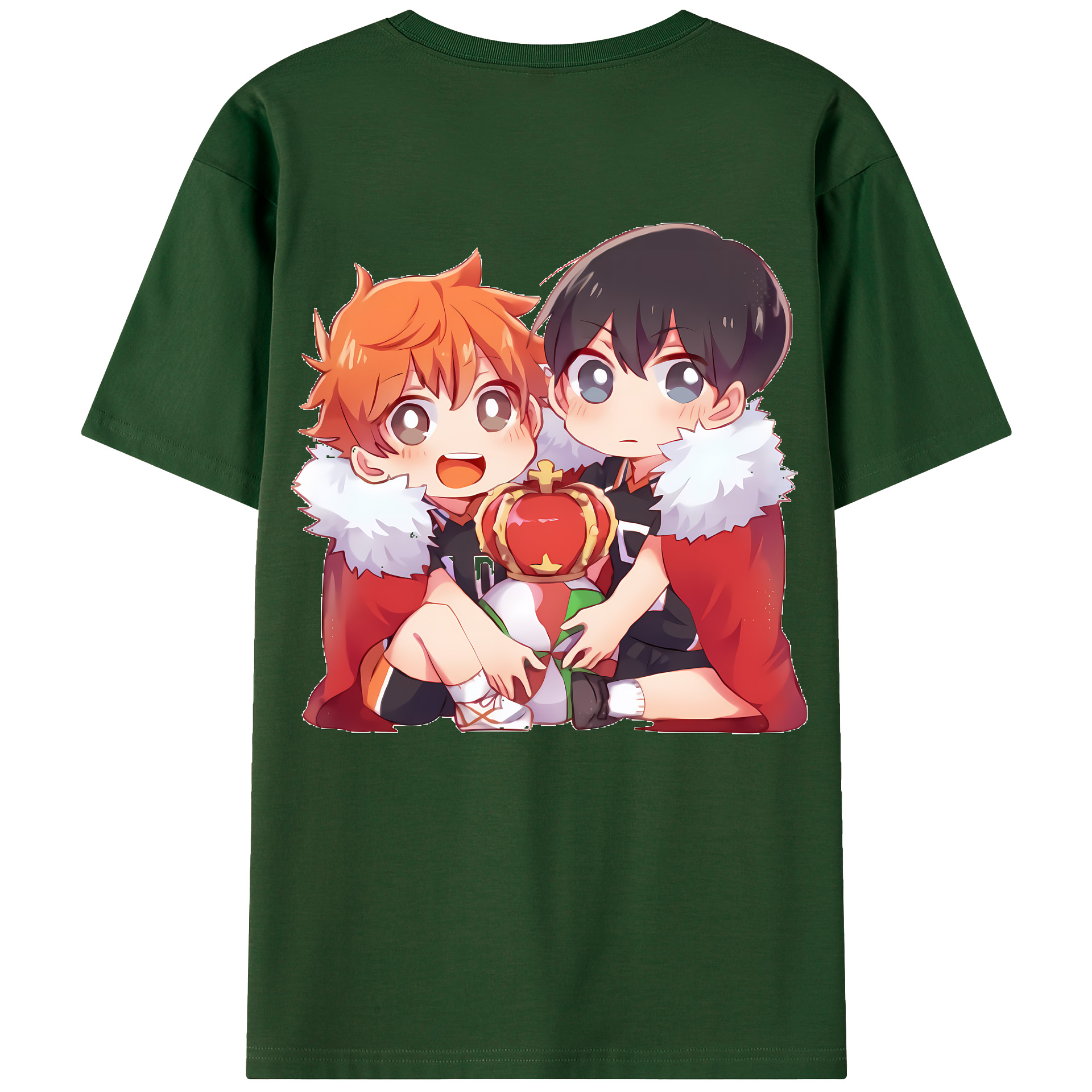 （画像用） ハイキュー!! Haikyu!! 綿100％半袖Tシャツ（背面プリント）